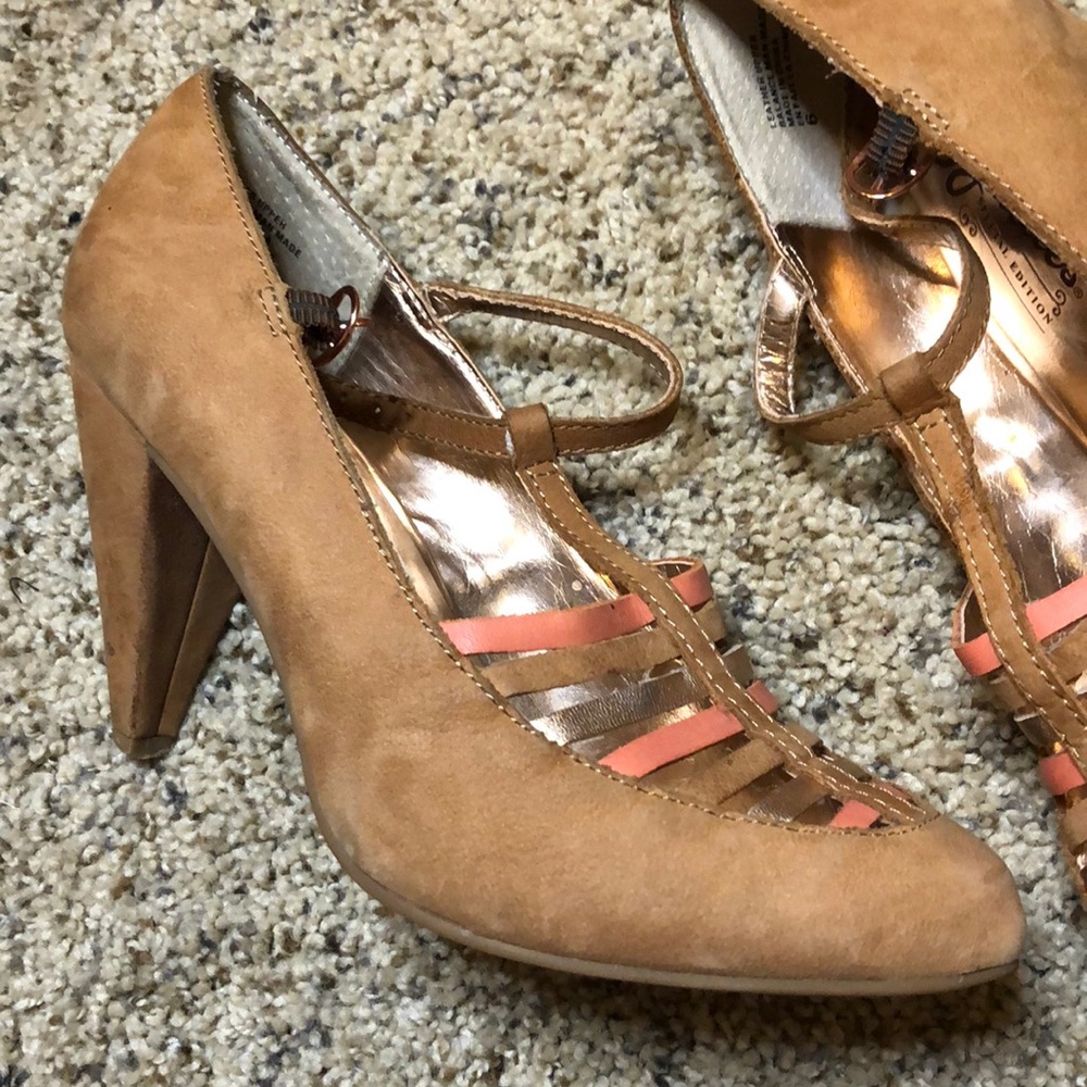 Cute Suede Heels